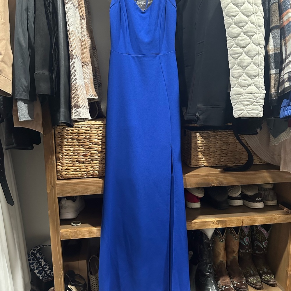 Windsor Royal Blue Maxi Dress
